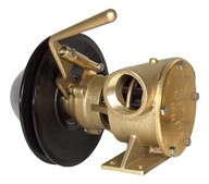 1½" bronze pump, <b>200-size</b>, foot mounted with BSP threaded ports